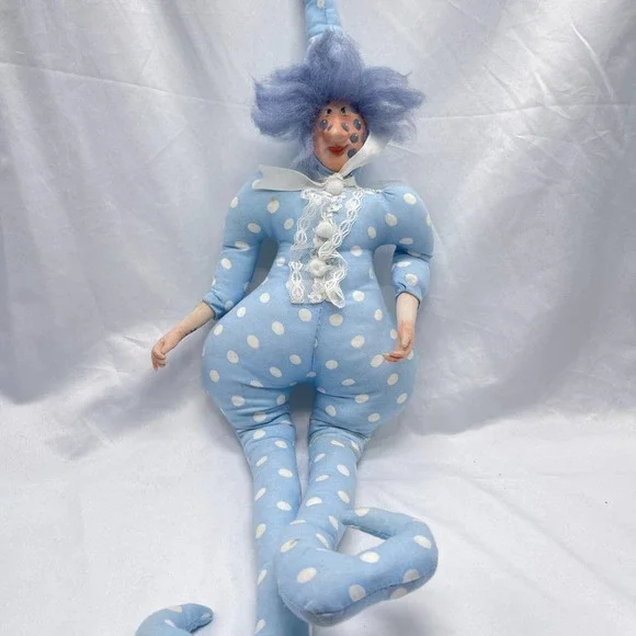 VTG whimsical porcelain clown
